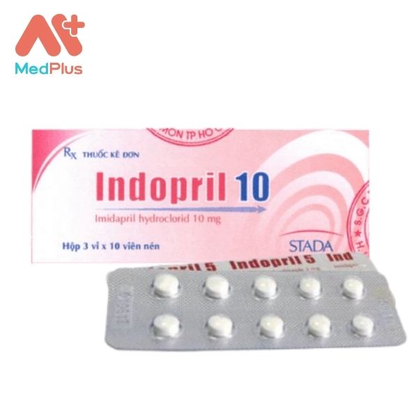 Hình ảnh minh họa cho thuốc Indopril 10