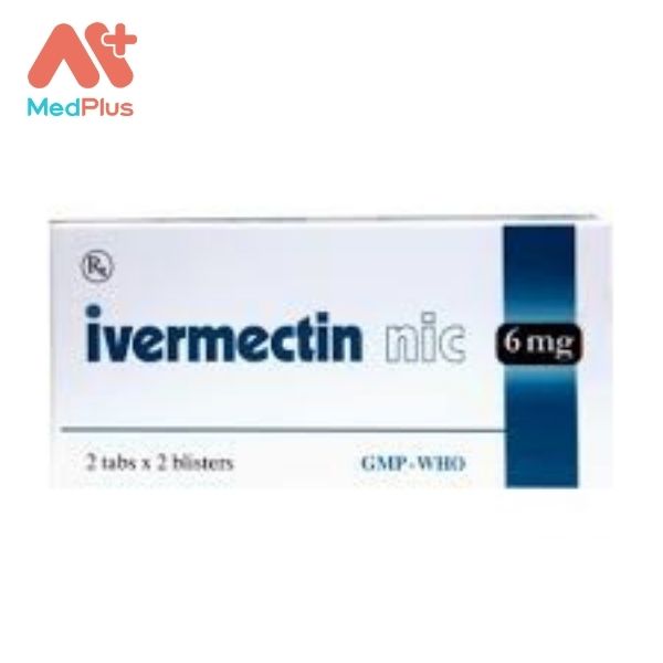Thuốc Ivermectin Nic 6 mg điều trị nhiễm giun