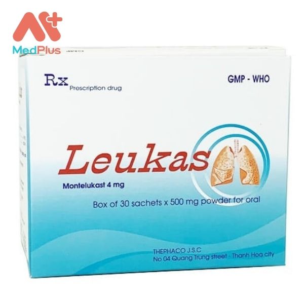 Thuốc Leukas điều trị và dự phòng các cơn hen phế quản
