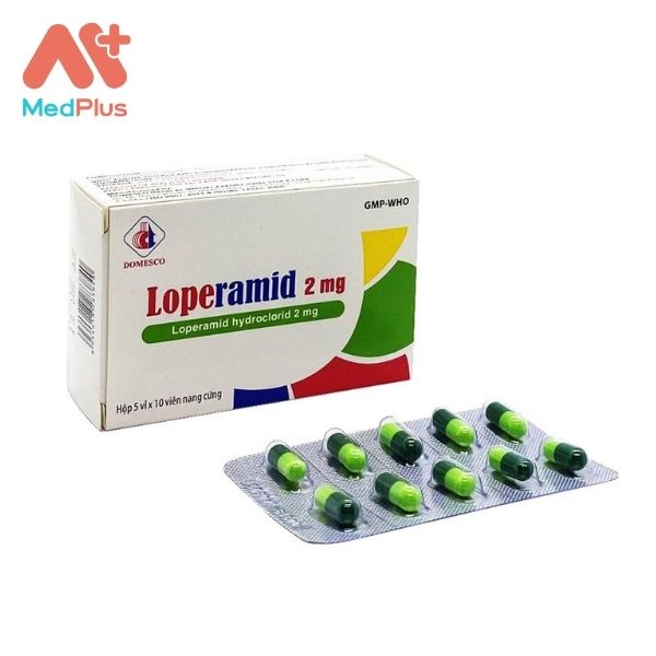 Thuốc Loperamid 2 mg điều trị tiêu chảy cấp và mạn tính