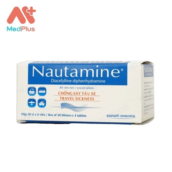 Thuốc Nautamine phòng say tàu xe, điều trị nôn và buồn nôn