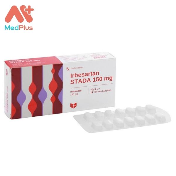 Irbesartan Stada 150 mg điều trị tăng huyết áp, bệnh thận