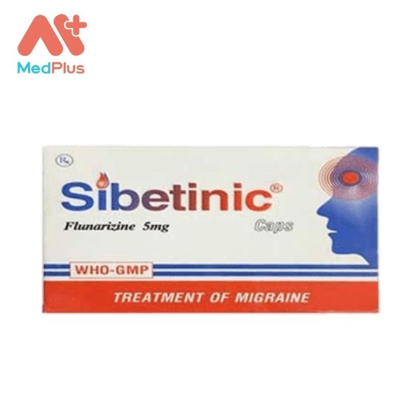 Thuốc Sibetinic Caps điều trị rối loạn tiền đình, chóng mặt