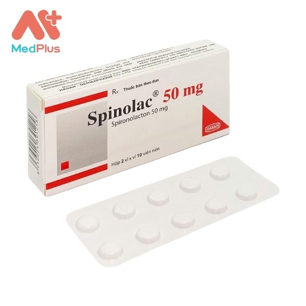 Hình ảnh minh họa cho thuốc Spinolac 50 mg