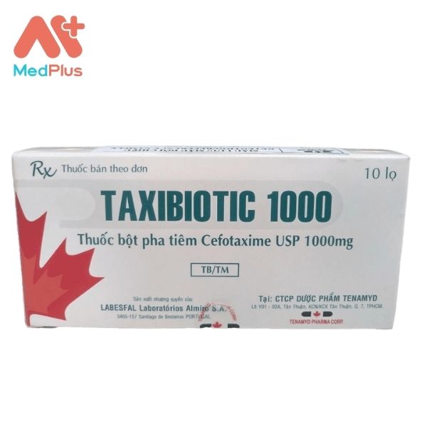 Thuốc Taxibiotic 1000 điều trị nhiễm khuẩn hiệu quả