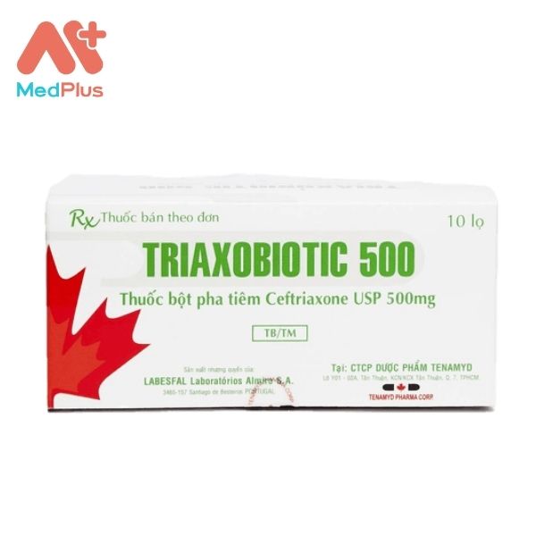 Thuốc Triaxobiotic 500: kháng sinh diệt khuẩn