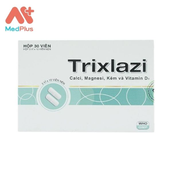 Thuốc Trixlazi: bổ sung dinh dưỡng và khoáng chất