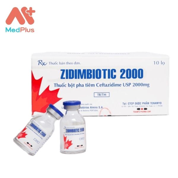 Hình ảnh minh họa cho thuốc Zidimbiotic 2000