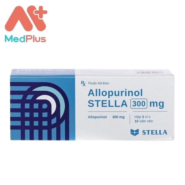 Allopurinol Stella 300 mg trị bệnh gout