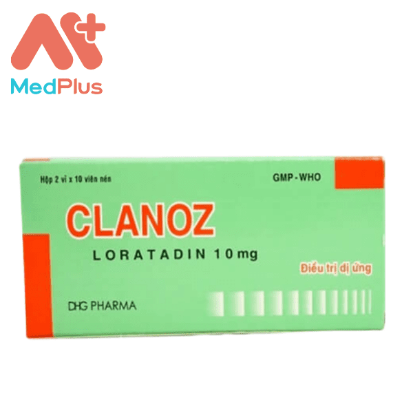 Clanoz 10mg - Thuốc điều trị viêm mũi, viêm kết mạc dị ứng