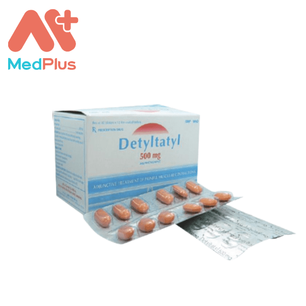 Detyltatyl 500mg - Thuốc điều trị đau lưng, mỏi cơ