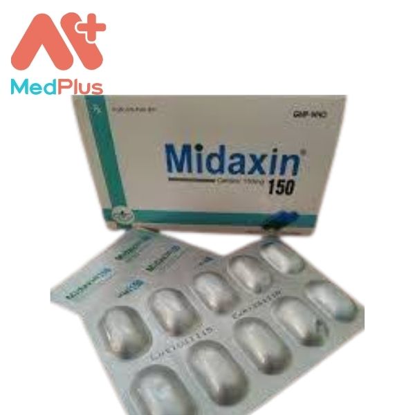 Midaxin 150 - Hộp 2 vỉ x 10 viên nang