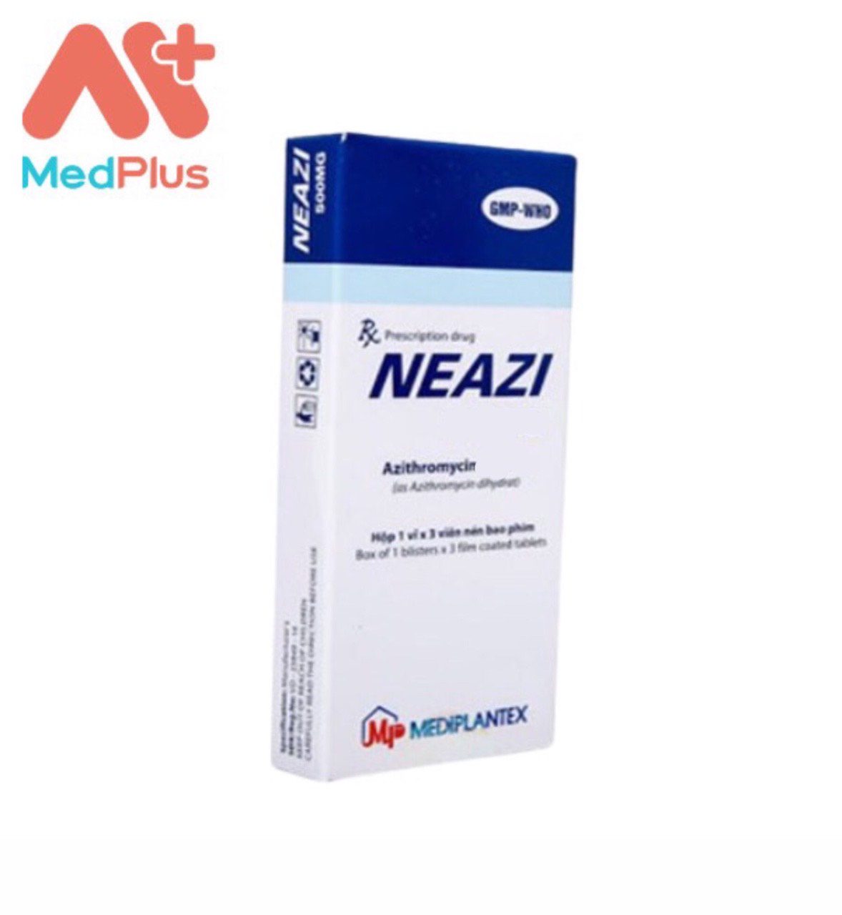 Neazi 250mg - Điều trị nhiễm trùng đường hô hấp