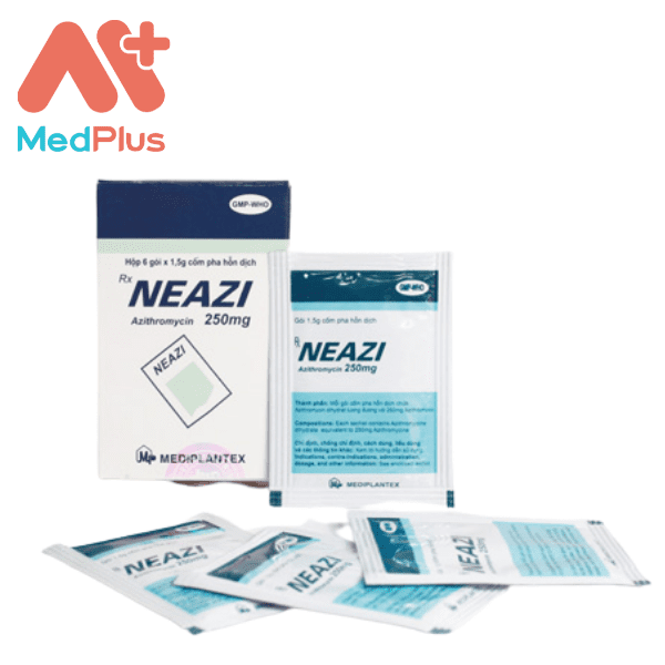 Neazi 250mg - Dạng thuốc hỗn dịch