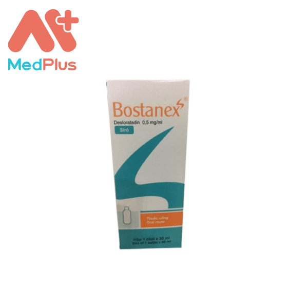 Syrup Bostanex 30ml - Điều trị viêm mũi dị ứng