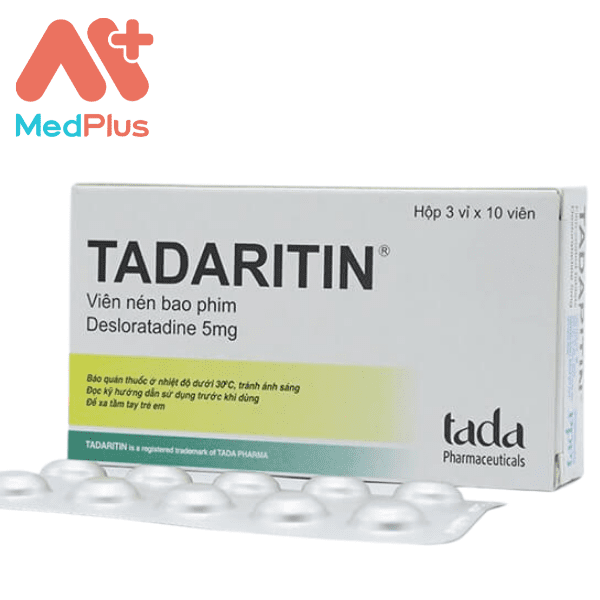 Tadaritin 5mg - Điều trị bệnh mề đay, viêm mũi dị ứng