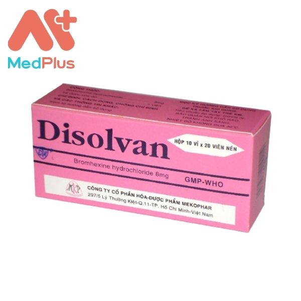Thuốc Disolvan điều trị viêm phế quản