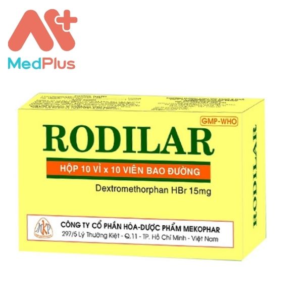 Thuốc Rodilar trị ho mạn tính, ho do đau họng