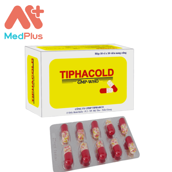 Tiphacold: Thuốc điều trị cảm cúm, đau mỏi cơ
