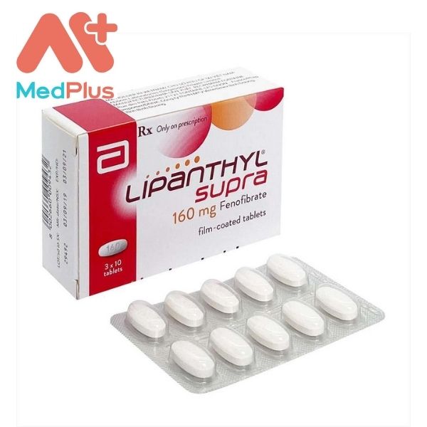 Lipanthyl Supra 160mg hộp 30 viên