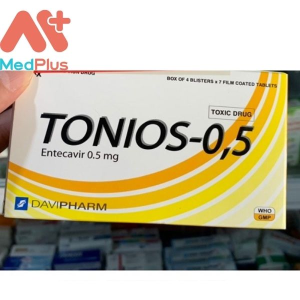 Thuốc Tonios-0.5 Hộp 4 vỉ x 7 viên 