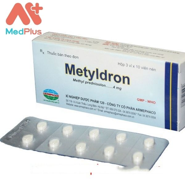 Hình minh họa thuốc Metyldron