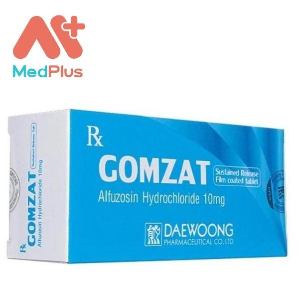 Gomzat 10mg-Thuốc điều trị phì đại u tuyến tiền liệt hiệu quả 126 Gomzat 10mg - Điều trị bướu lành tiền liệt tuyến