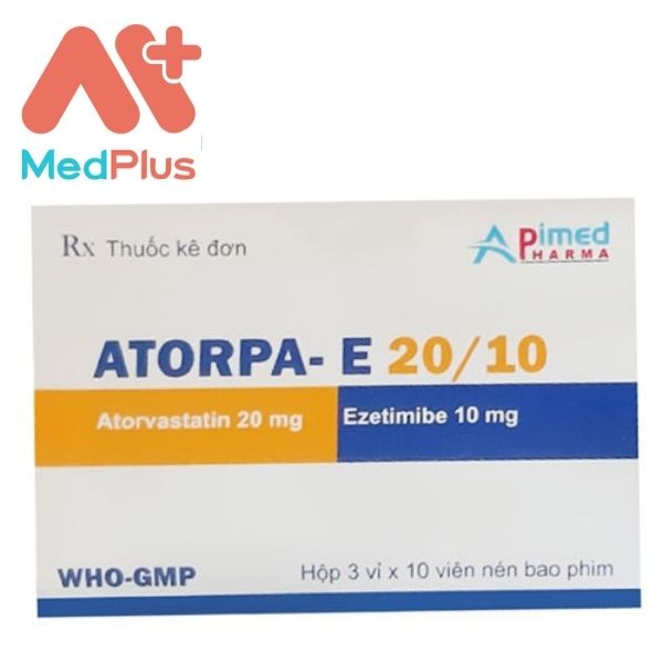 Atorpa 20 - Thuốc điều trị tăng cholesterol máu hiệu quả