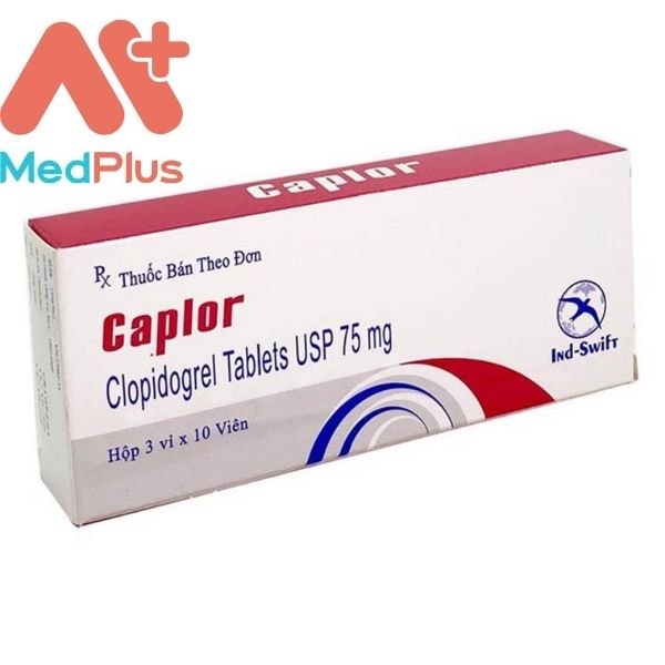 Caplor - dự phòng đột quỵ, nhồi máu cơ tim 