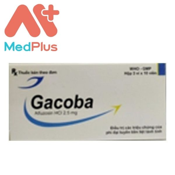 Gacoba - Ðiều trị triệu chứng của bướu lành tiền liệt tuyến