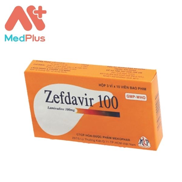 Zefdavir 100 - Thuốc điều trị các bệnh về gan, hỗ trợ điều trị HIV