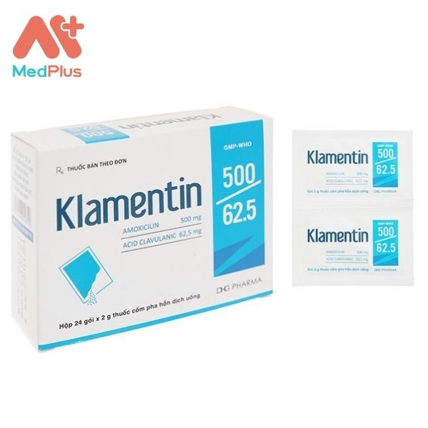 Hình ảnh minh họa cho thuốc Klamentin 500/62.5