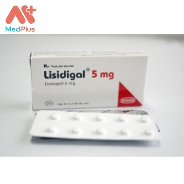 Hình ảnh minh họa cho thuốc Lisidigal 5 mg