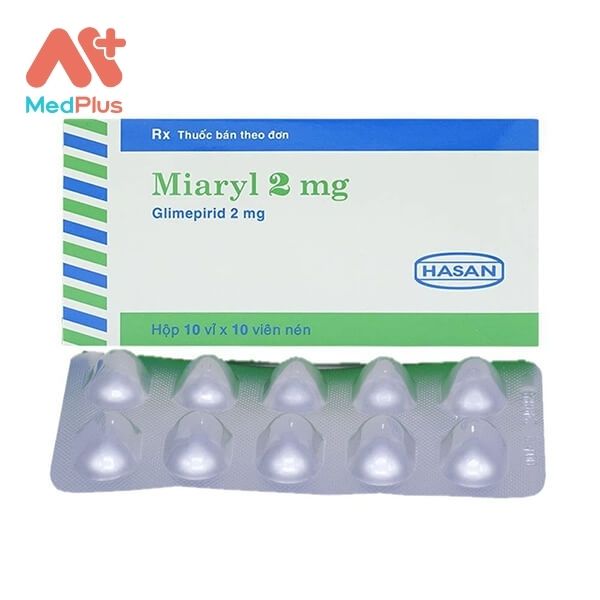 Hình ảnh minh họa cho thuốc Miaryl 2 mg