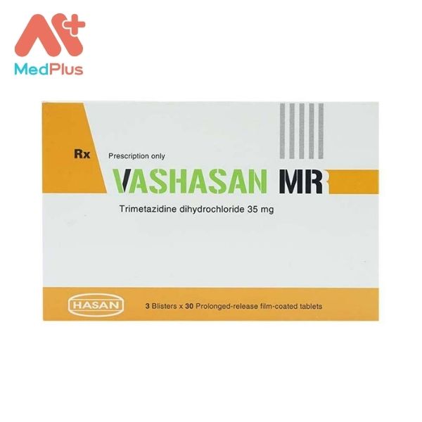 Thuốc Vashasan MR điều trị dự phòng chứng đau thắt ngực