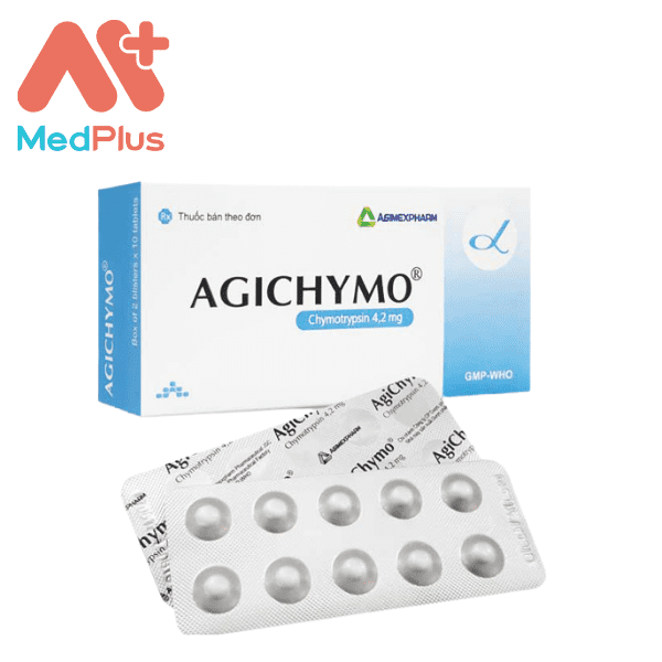 Agichymo - Hộp 2 vỉ x 10 viên