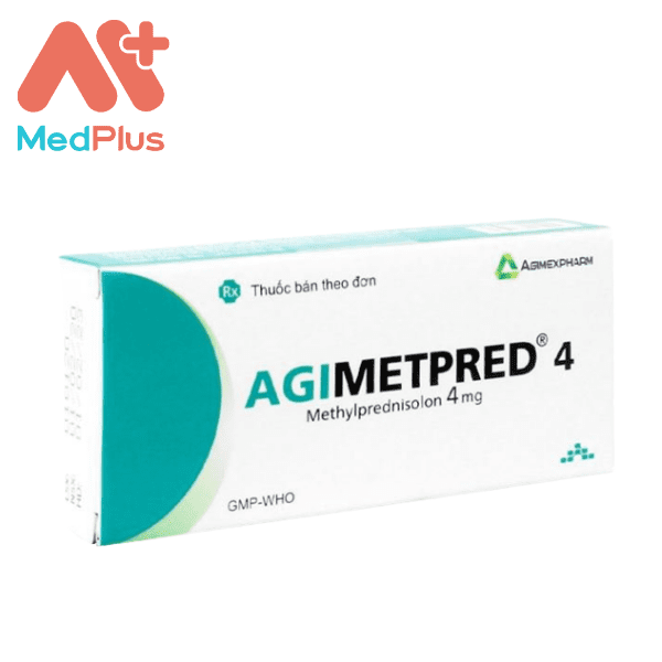Agimetpred 4 - Thuốc kháng viêm, ức chế miễn dịch