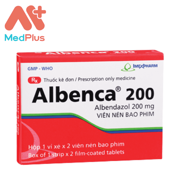 Albenca 200 - Thuốc điều trị giun, sán chó ký sinh trong cơ thể người