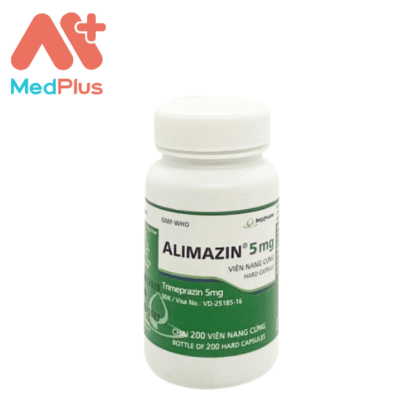 Alimazin 5mg - Điều trị mất ngủ, ho về đêm