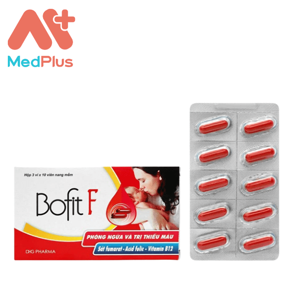 Bofit F: Thuốc điều trị thiếu máu do thiếu sắt ở trẻ em và phụ nữ có thai