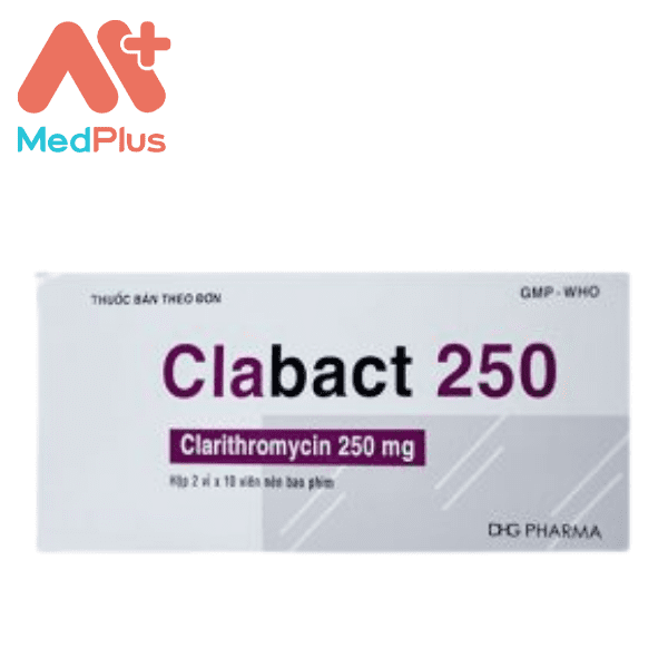 Clabact 250 - Thuốc điều trị viêm xoang hiệu quả