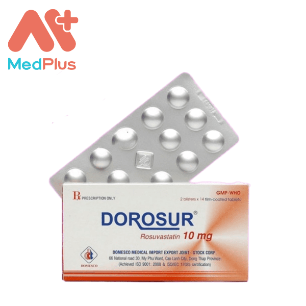  Dorosur 10 mg - Thuốc điều trị bệnh tăng Lipid máu