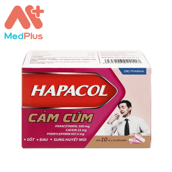 Hapacol cảm cúm điều trị các cơn đau do cảm cúm