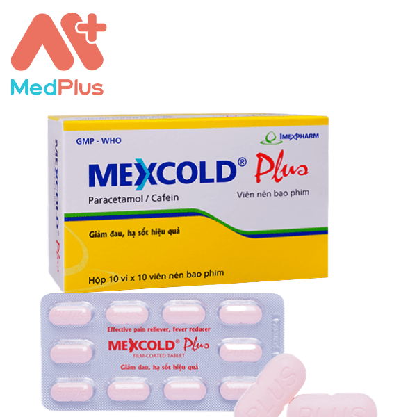 Mexcold Plus - Giảm đau bụng kinh, đau nhức cơ