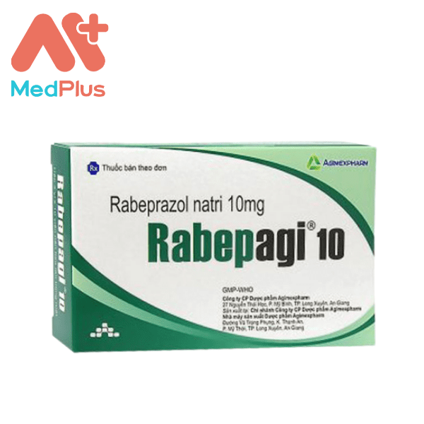 Rabepagi 10 - Điều trị loét dạ dày, viêm thực quản