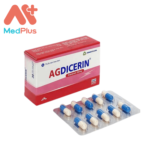 Thuốc Agdicerin - Hộp 3 vỉ x 10 viên nang