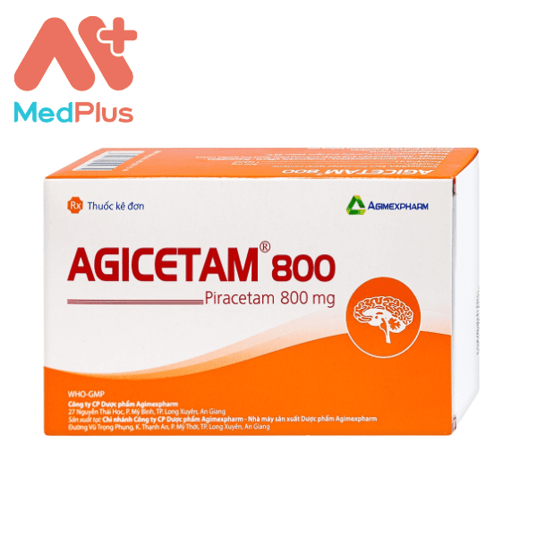 Thuốc Agicetam 800 hỗ trợ điều trị chóng mặt hiệu quả