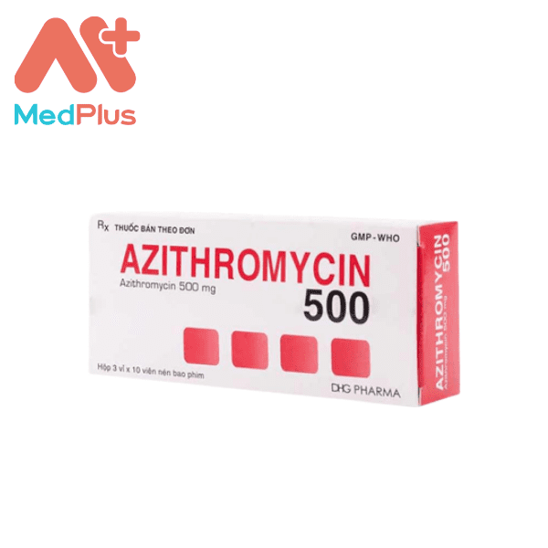 Thuốc Azithromycin 500 là thuốc điều trị nhiễm khuẩn