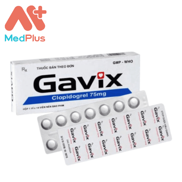 Thuốc Gavix - Một hộp 1 vỉ x 14 viên