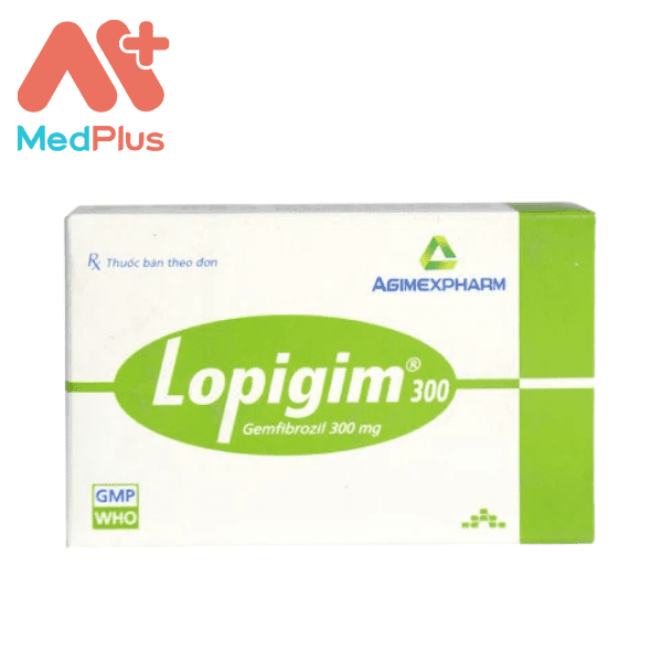 Thuốc Lopigim 300 điều trị mỡ máu hiệu quả